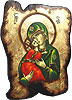 mother of god religious byzantine icon
